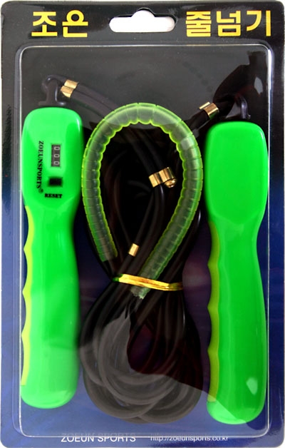 Auto-counting jumping rope Made in Korea